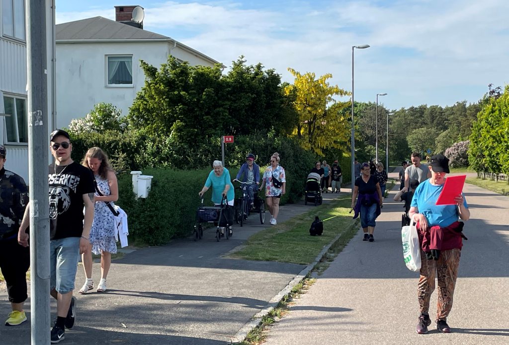 Stadsvandring på Herting