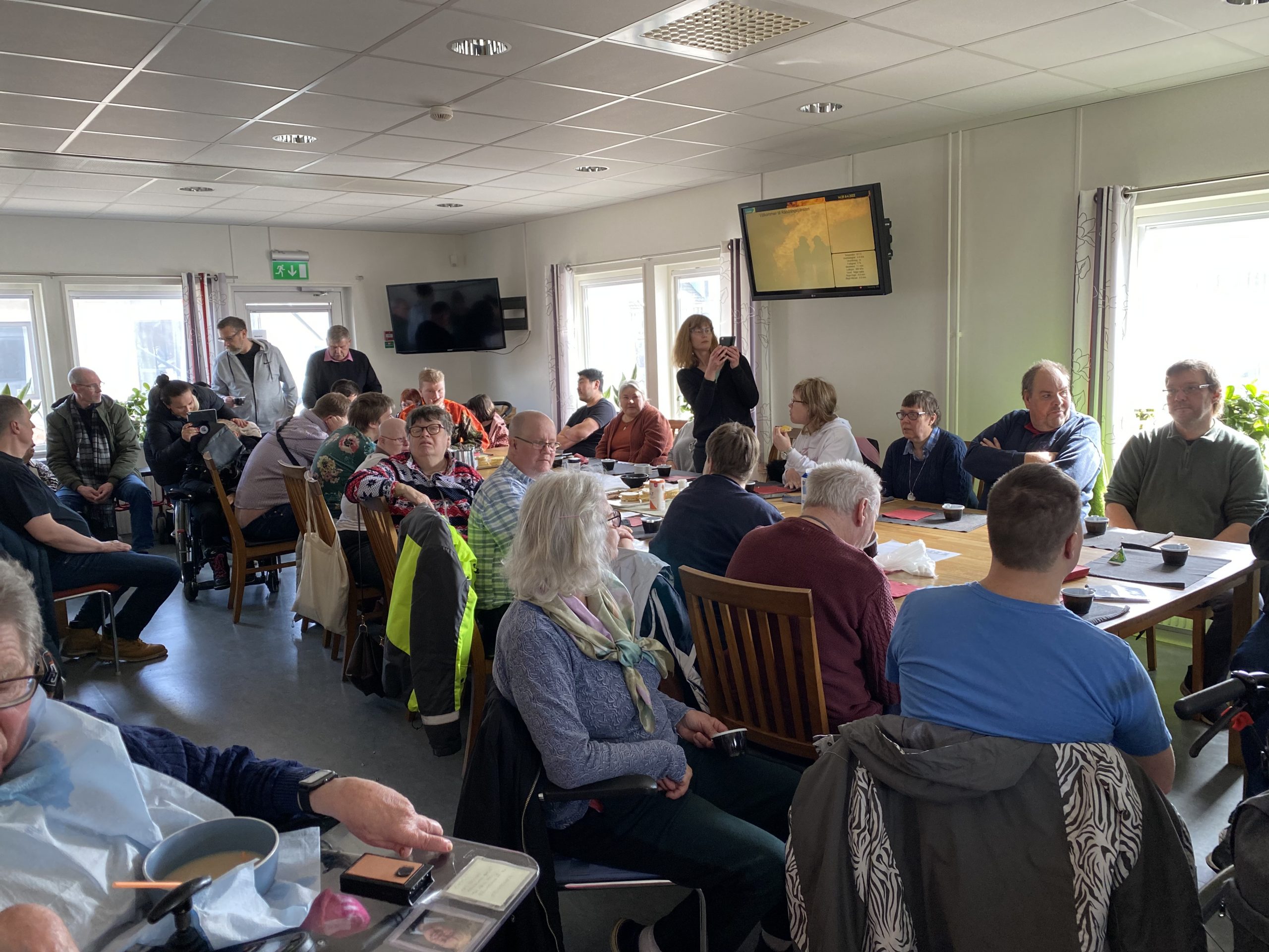 Fika på Räddningstjänsten