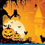 Bild på halloweenpumpor