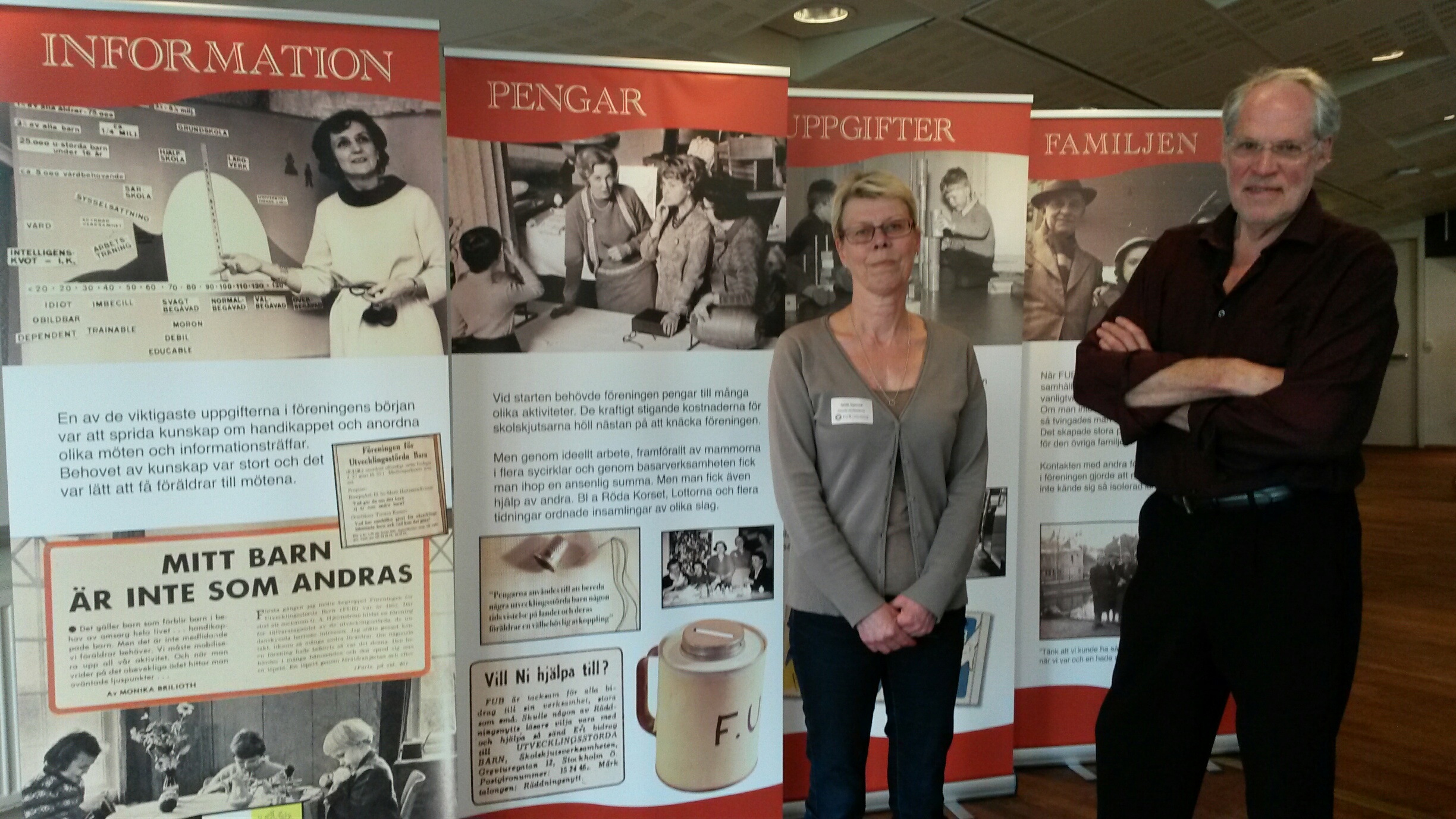 Forum FUB 2016, Agneta Hugemark och Thomas Olsson 