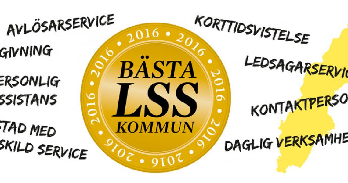 Illustration om Bästa LSS-kommun
