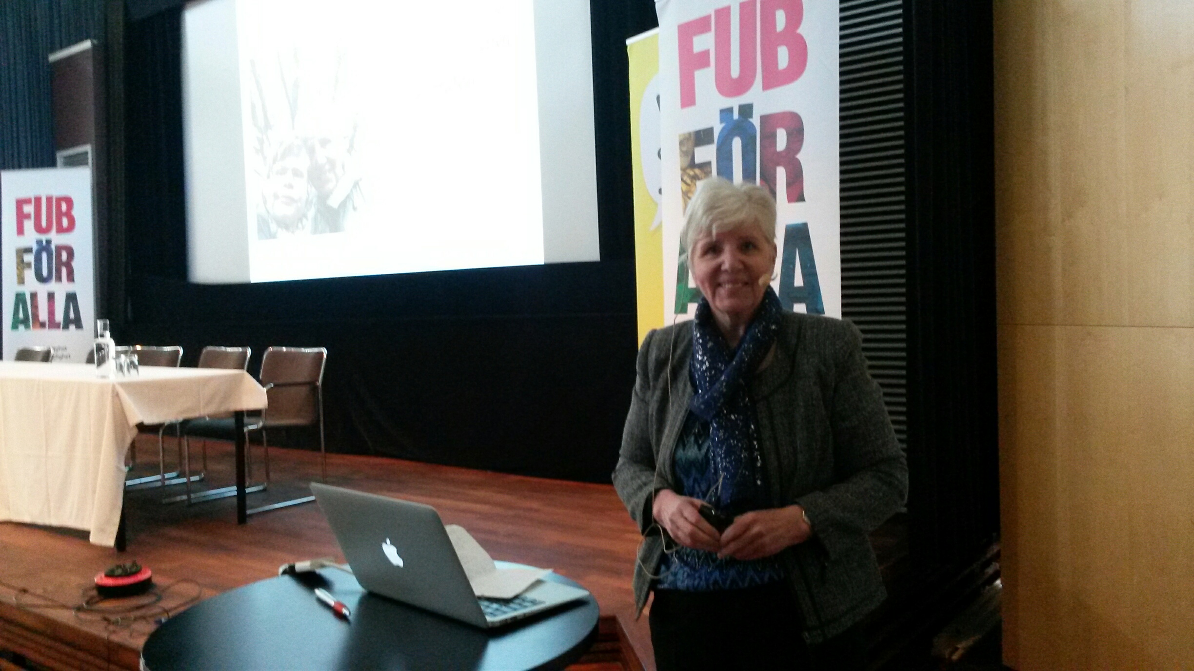 Elaine Johansson avslutar Forum FUB 2016