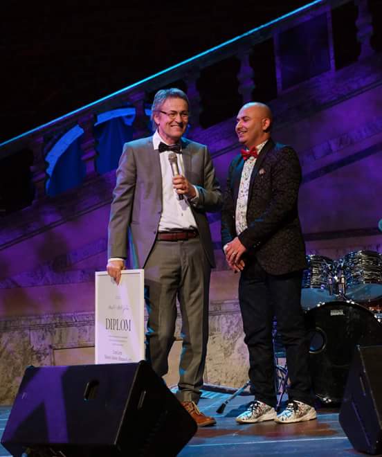 Två av Störd och stolts pristagare, Lars Lerin och Manoel &amp;amp;amp;amp;amp;amp;amp;quot;Junior&amp;amp;amp;amp;amp;amp;amp;quot; Marques, Sandgrunds konsthall