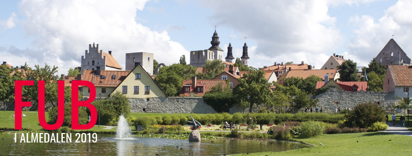 Text: FUB i Almedalen 2019. Bild: Almedalen