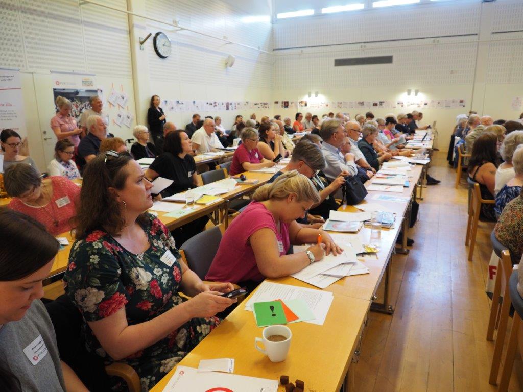 Deltagare på Forum FUB och FUB:s förbundsstämma 2017