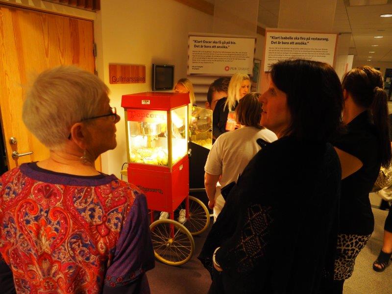 FUBs förbundsstämma 2017  Filmkväll med popcorn.