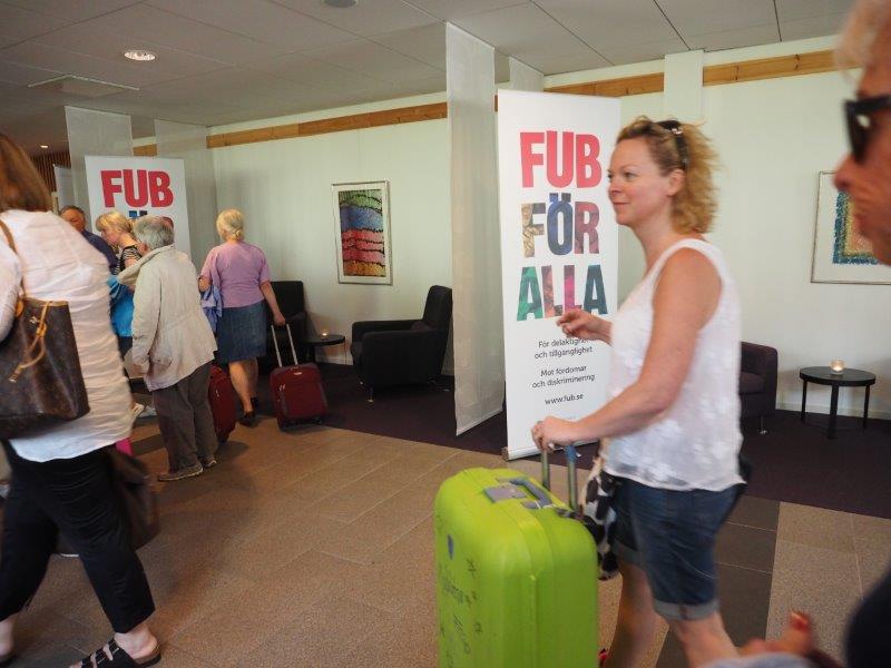 FUBs förbundsstämma 2017 Ombuden anländer