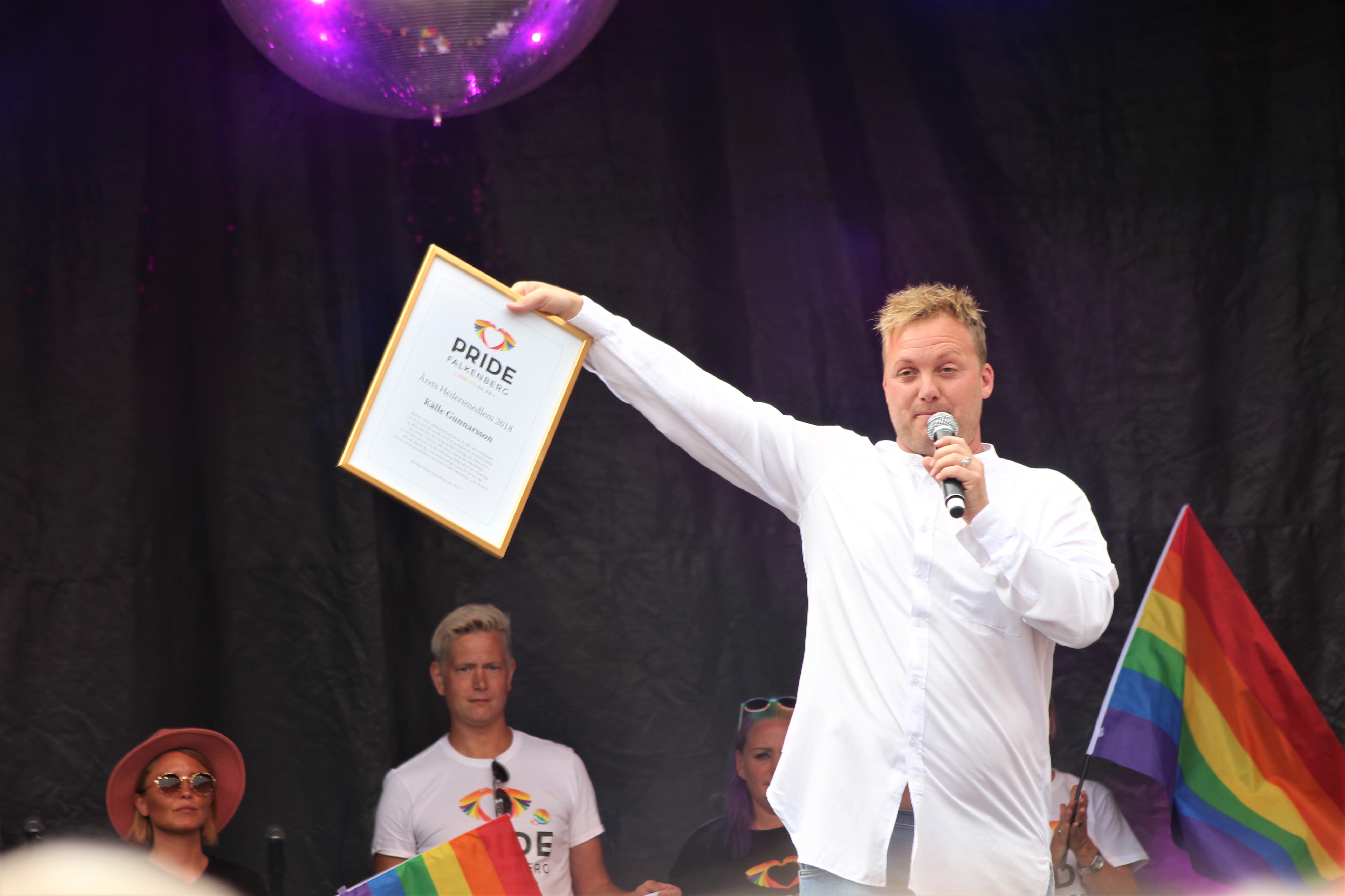 Kålle Gunnarsson fick pris