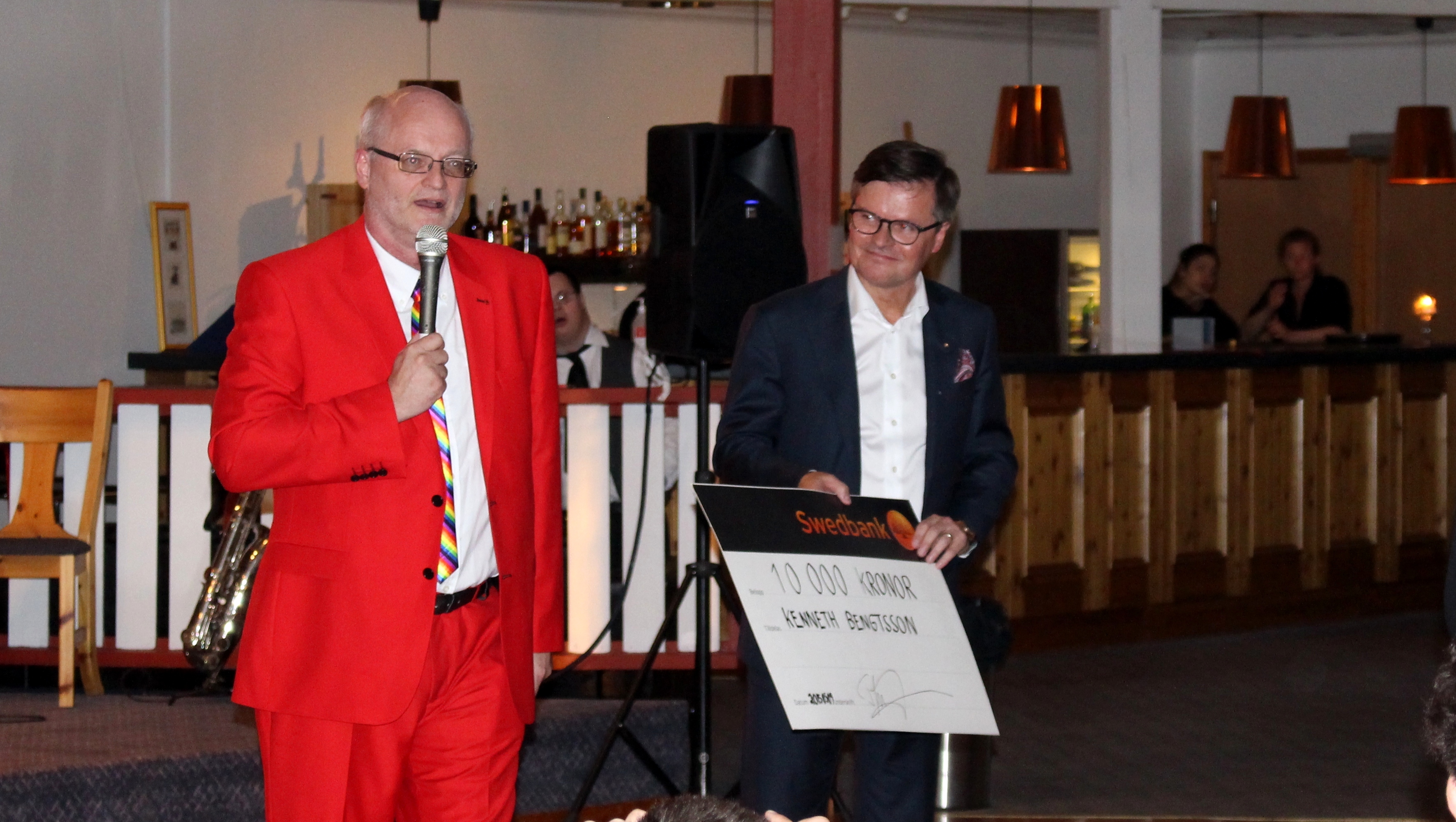 Thomas Jansson och Kenneth Bengtsson från ICA