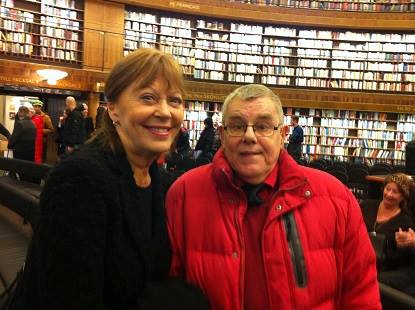 Lill Lindfors som sitter i Teskedsorderns styrelse och Conny Bergqvist