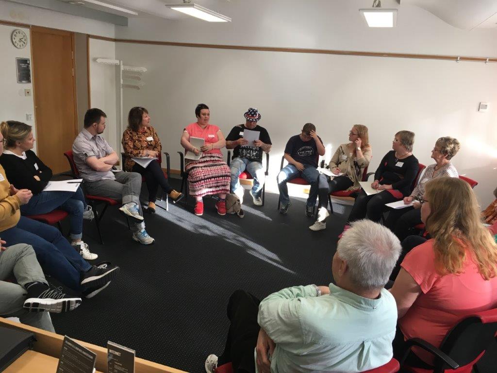 LSS-dag i Östersund, Samtal i Klippan-gruppen.