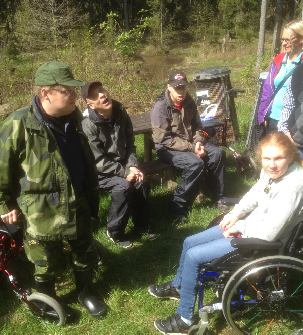Väranäs jeepåkning Johan, Bengt, Fredrik och Josefin