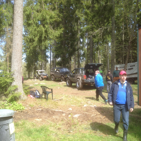 Väranäs jeepåkning vi var många