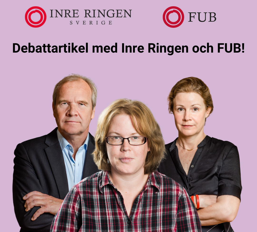 Vit tavla med handskriven text om vad Klippan vill göra