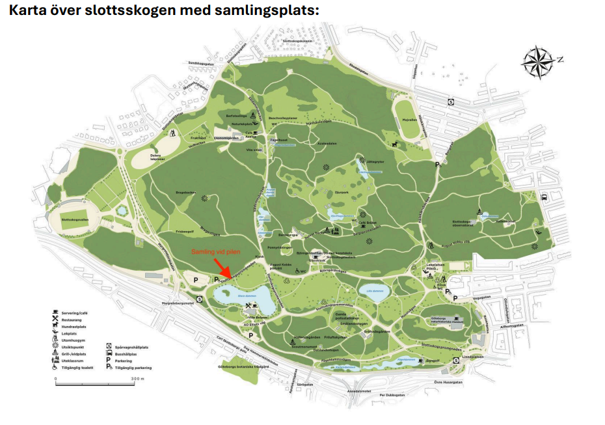 Karta Slottskogen