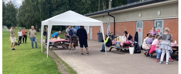 Korv på sportfältet Korv på sportfältet