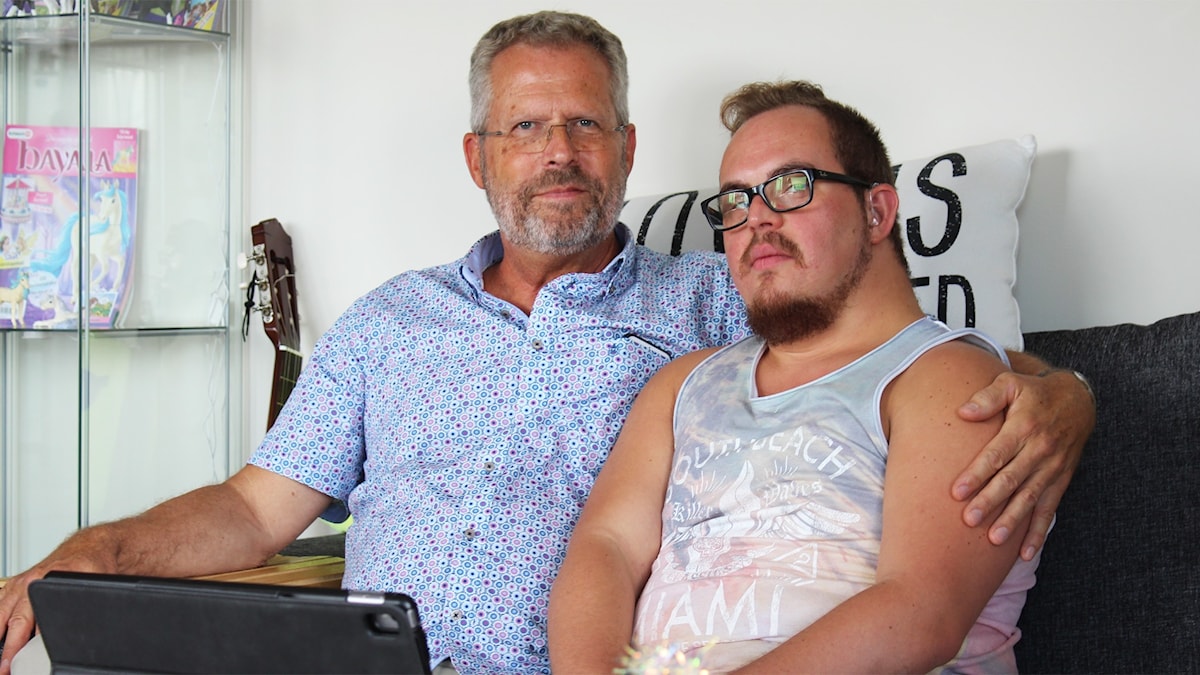 Bild på Hans och Anton Blomgren av Paula Svedere/Sveriges Radio