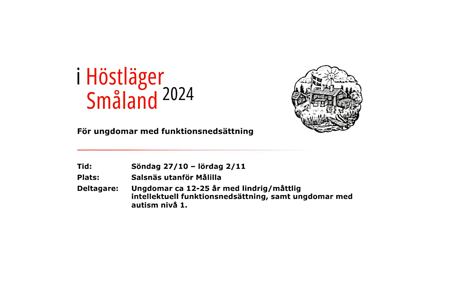 Höstläger i Småland