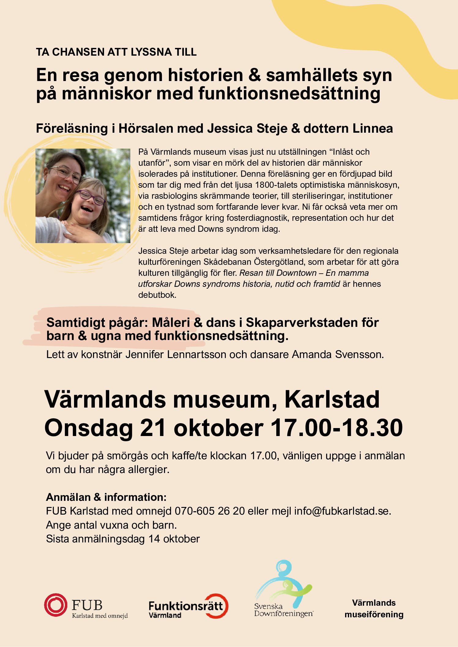 Inbjudan 21 oktober Föreläsning