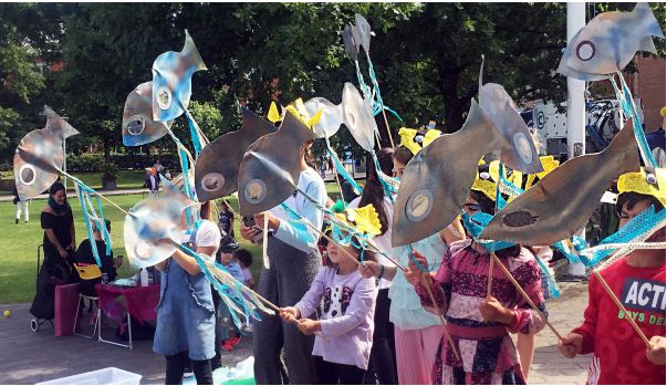 Havsparaden Bilden tillhör Kulturcentrum Väst.