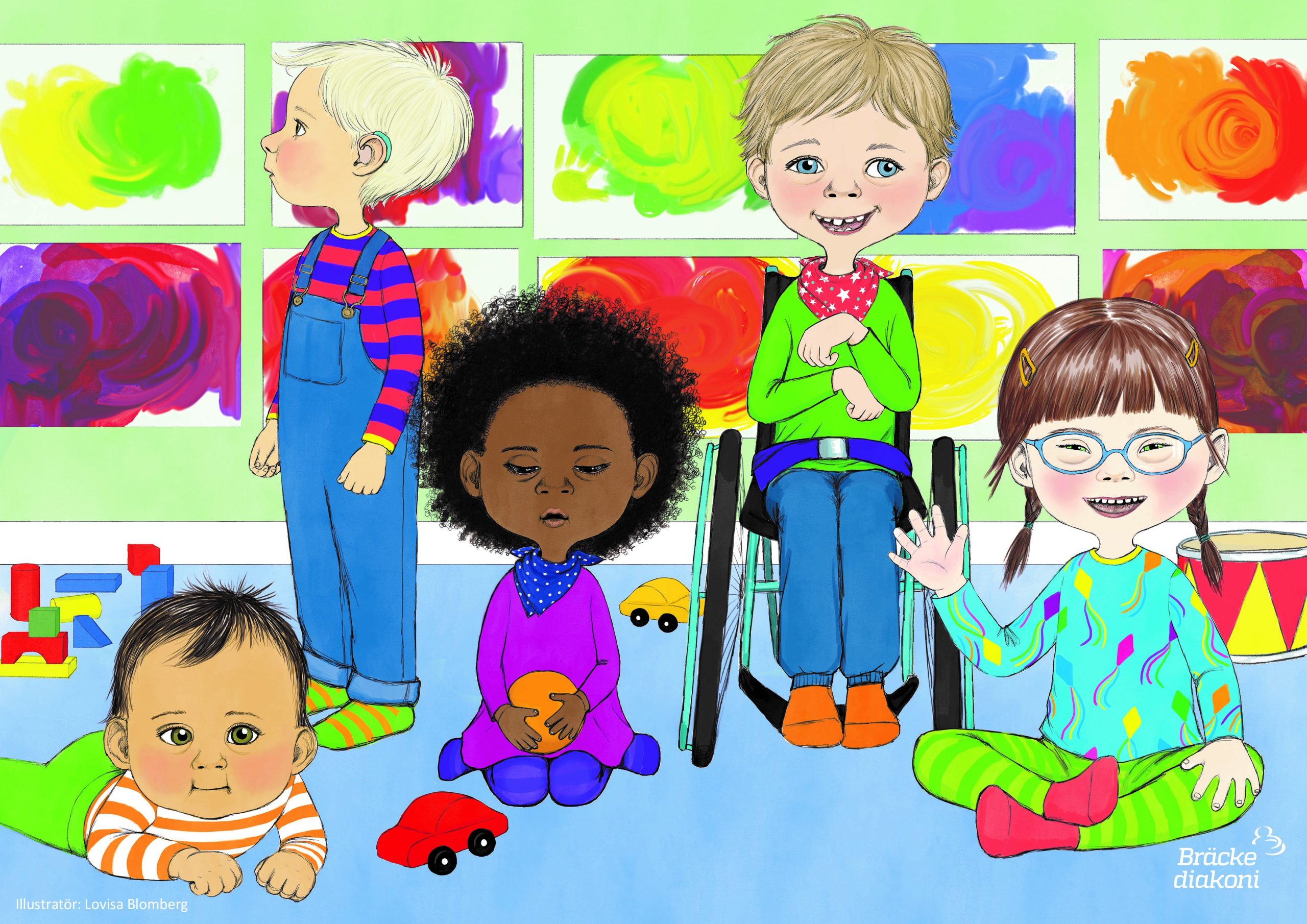 TillLIten Bräcke Diakoni Illustration Lovisa Blomberg