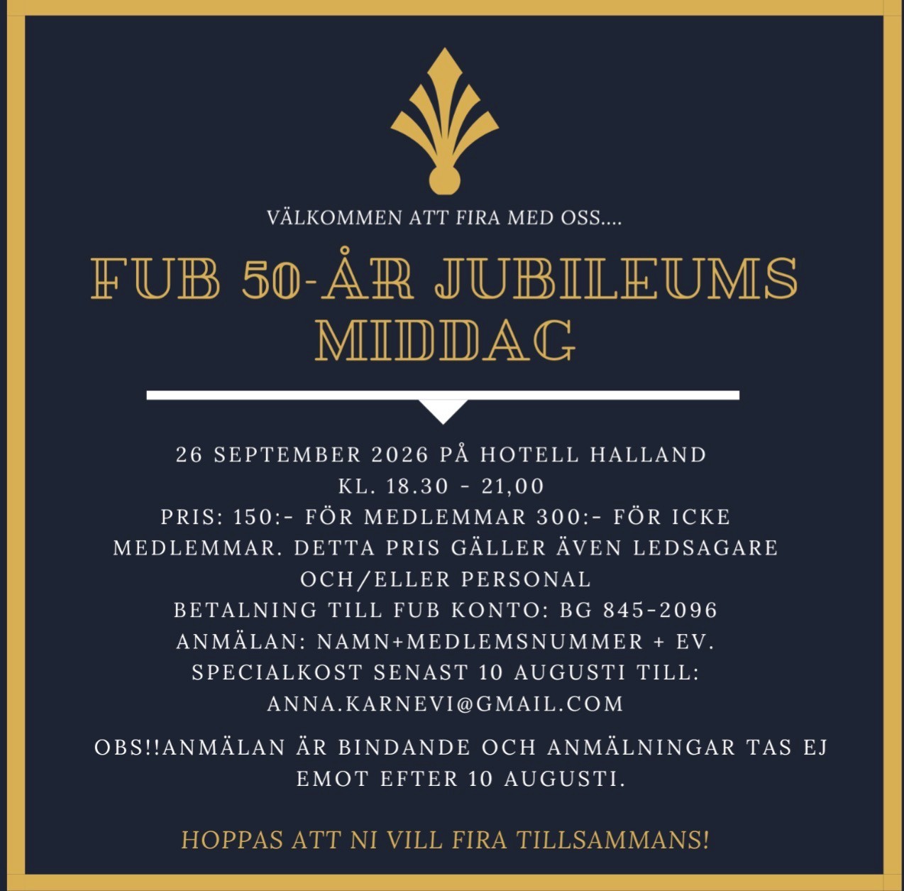 jubileumsmiddag