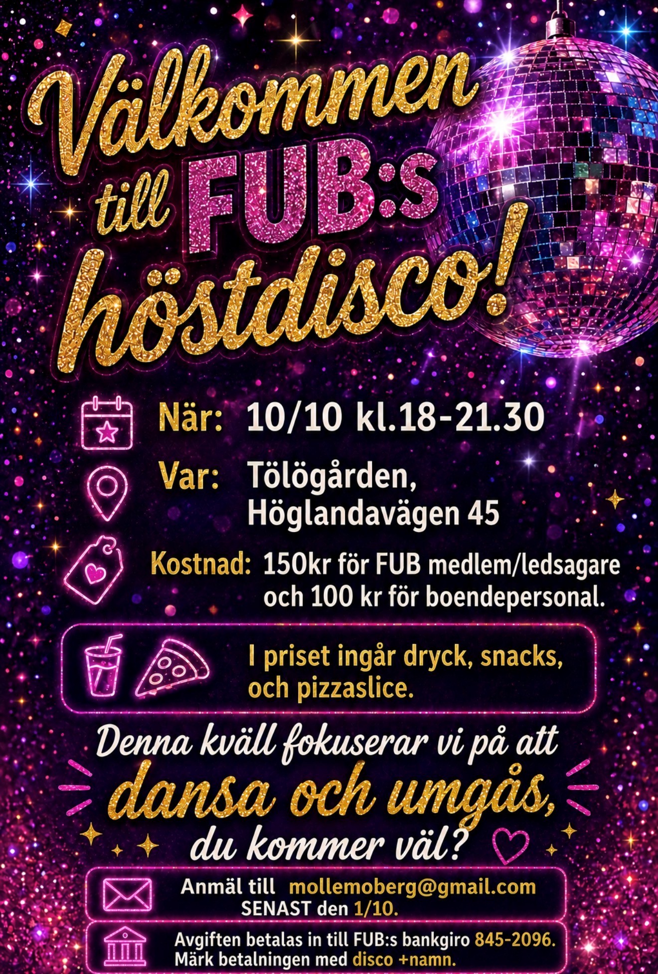 korrekt discoinbjudan korrekt discoinbjudan