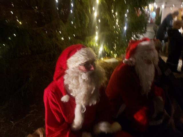 Julskyltning tomtar