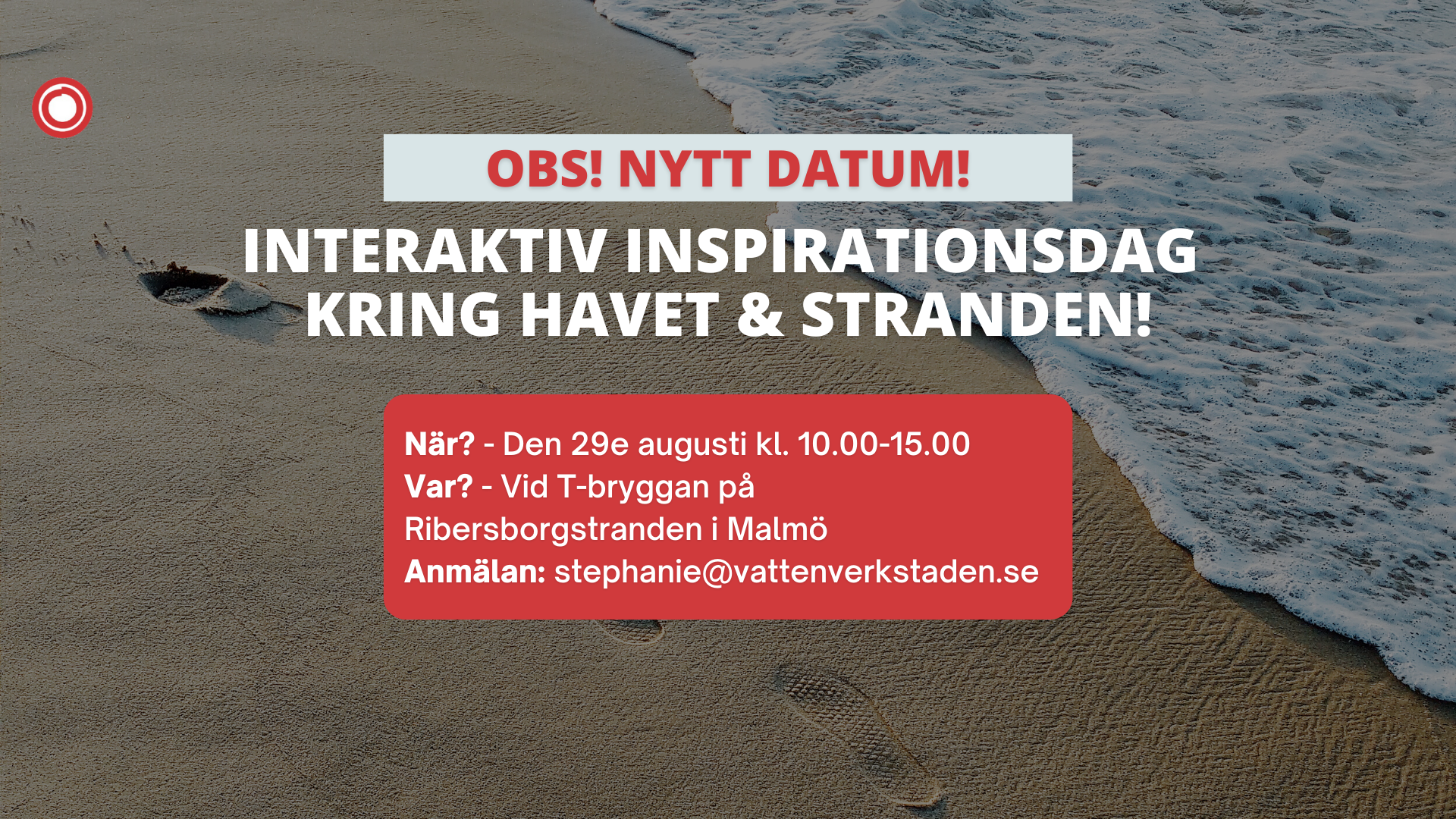 interaktiv inspirationsdag kring HAVET och STRANDEN! NYTT DATUM