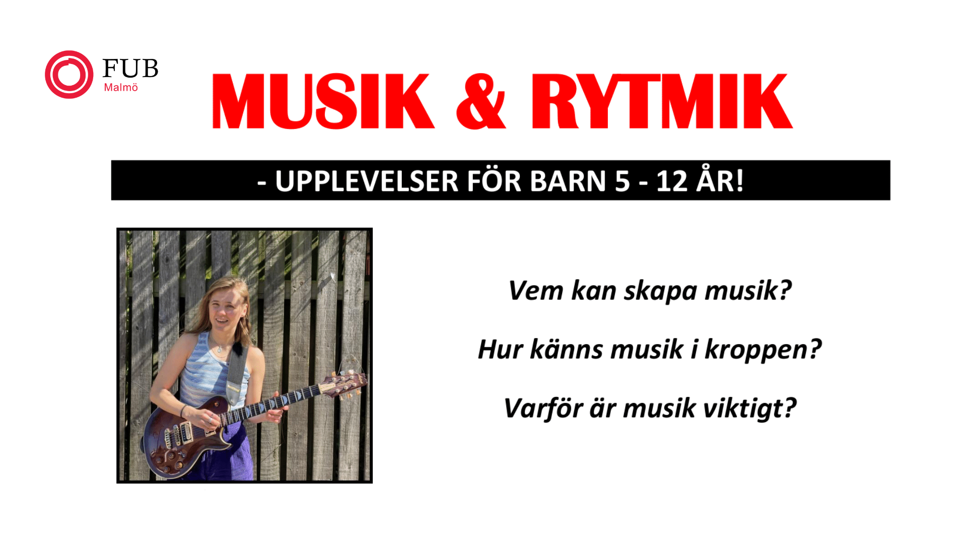 MUSIK & RYTMIK