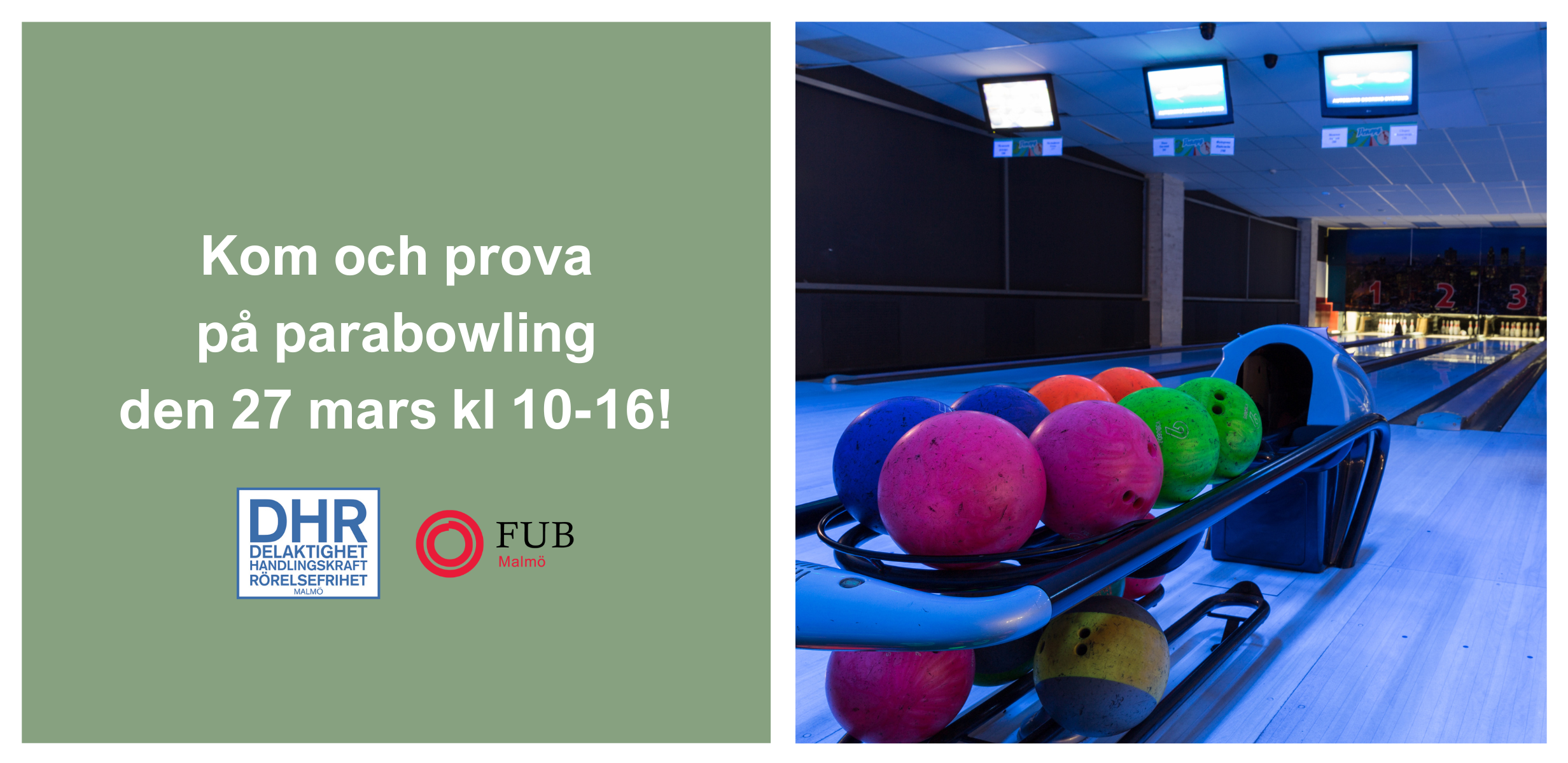 DHR bjuder in till parabowling