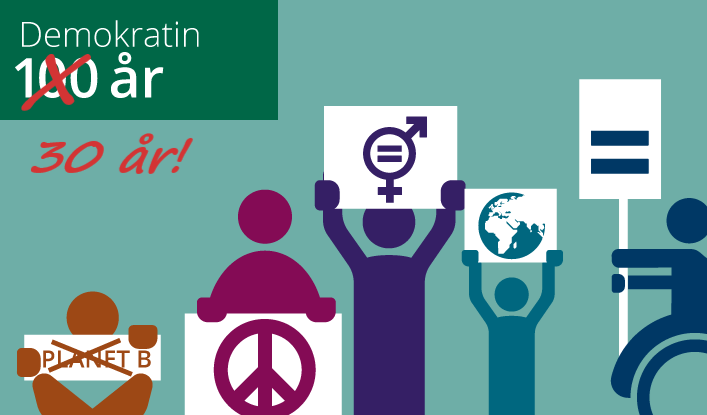 30 år av rösträtt