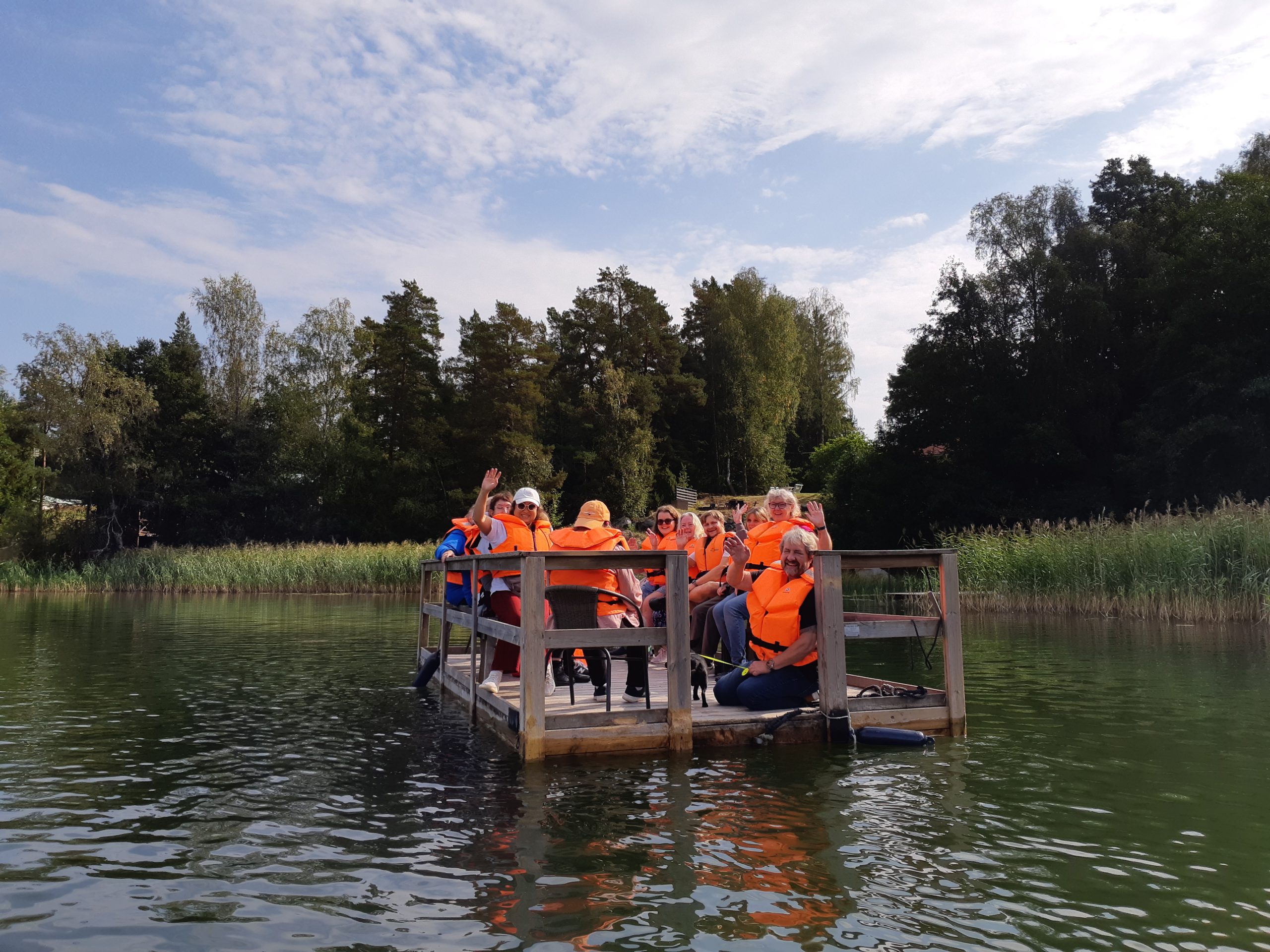 Glada flottåkare Tallkrogen Glada flottåkare Tallkrogen