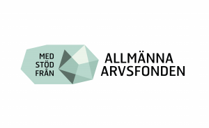 Logotyp Med stöd från Allmänna Arvsfonden