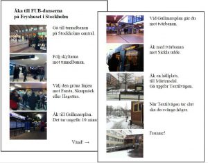 xempel på bildvägbeskrivning