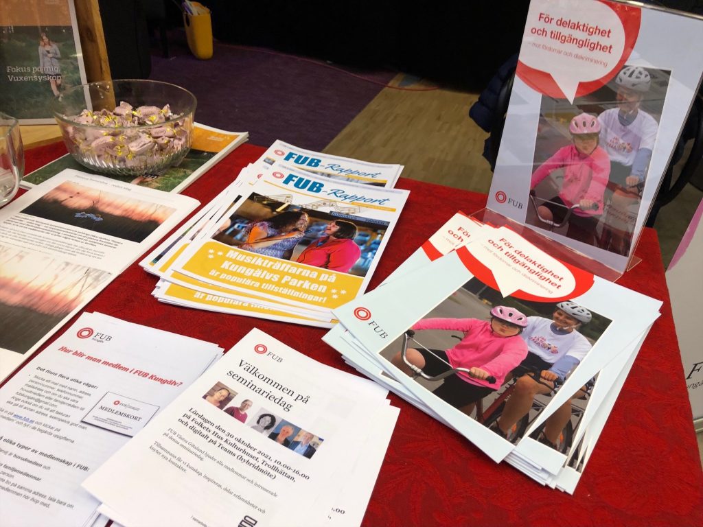 FUB Kungälvs infobord.