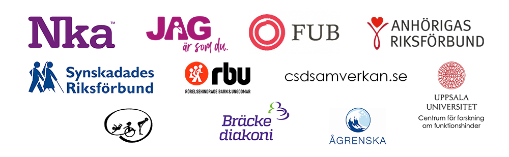 Loggor för medarrangörer till konferensen Livets möjligheter