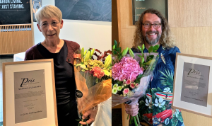 Intradagarna 2022 Daniel Östlund Veronica Lövgren pristagare Gunnar Kyléns minnesfond