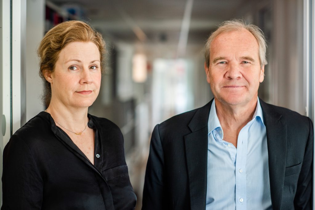 Christina Heilborn, FUB:s förbundssekreterare, och Anders Lago, FUB:s förbundsordförande