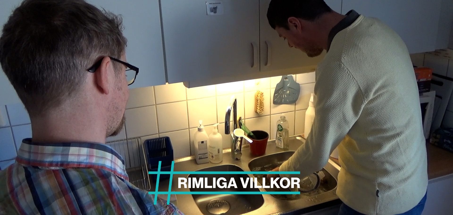 Kampanjen Rimliga villkor Daniel och Per.